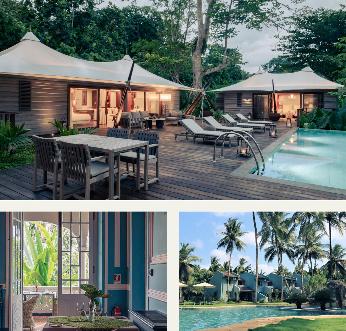 Exklusive Lodges und tropisches Resort auf der Insel Príncipe