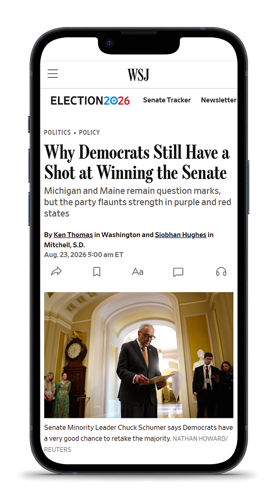 Wallstreet Journal Democrats Artikel